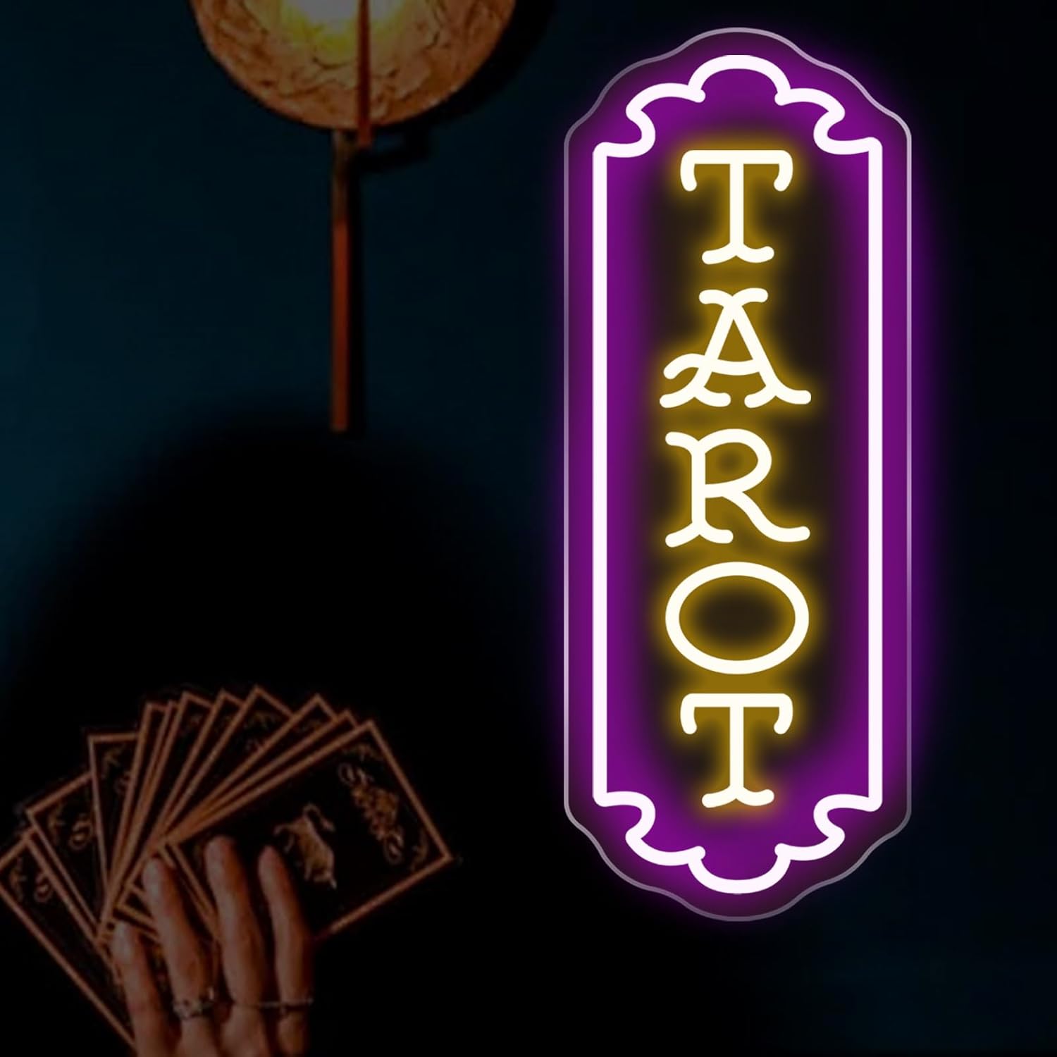 Home Decor Wall Art - Tarot Neon Sign USB Powered Mystical