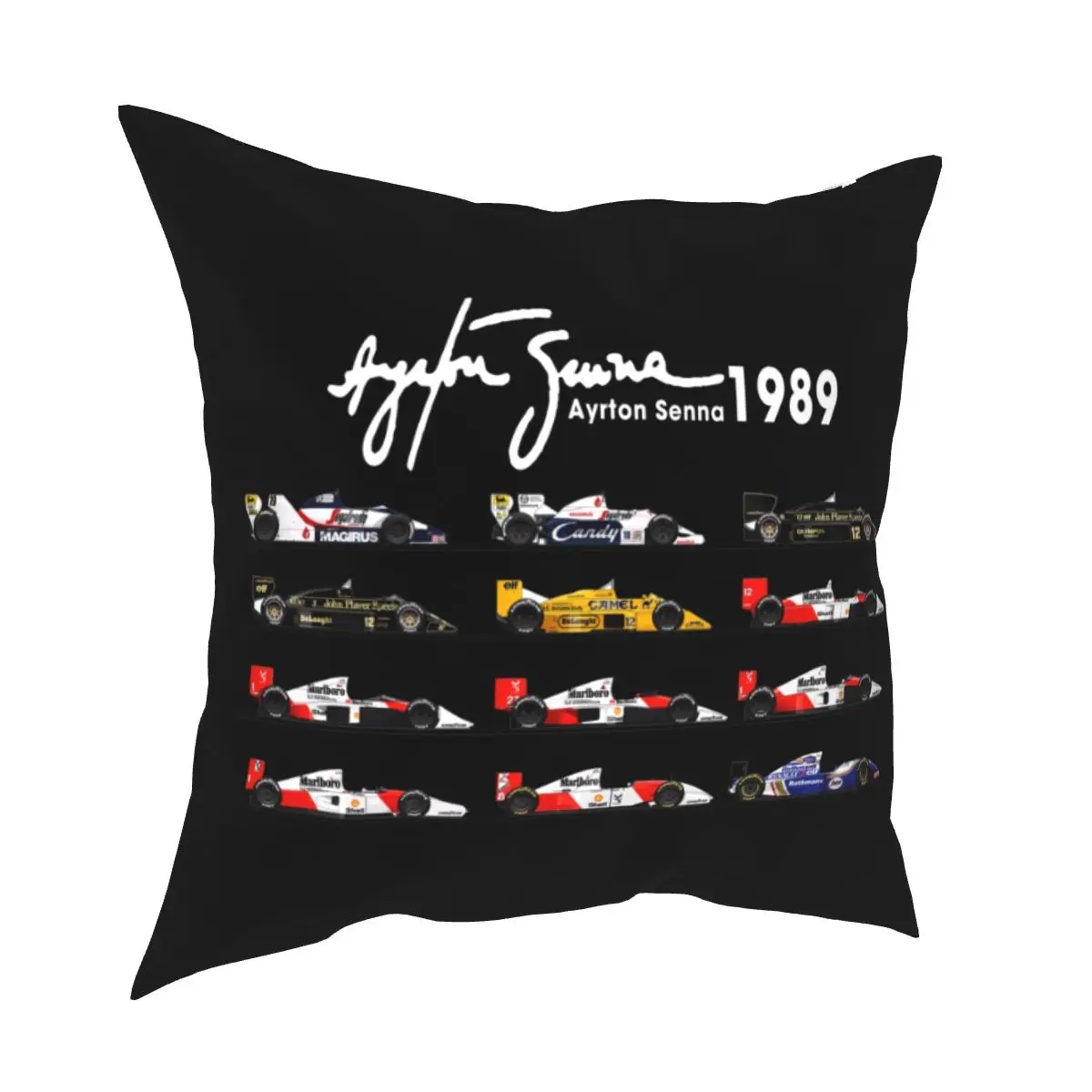 Home Decor Png - All The Cars Ayton Senna Formula
