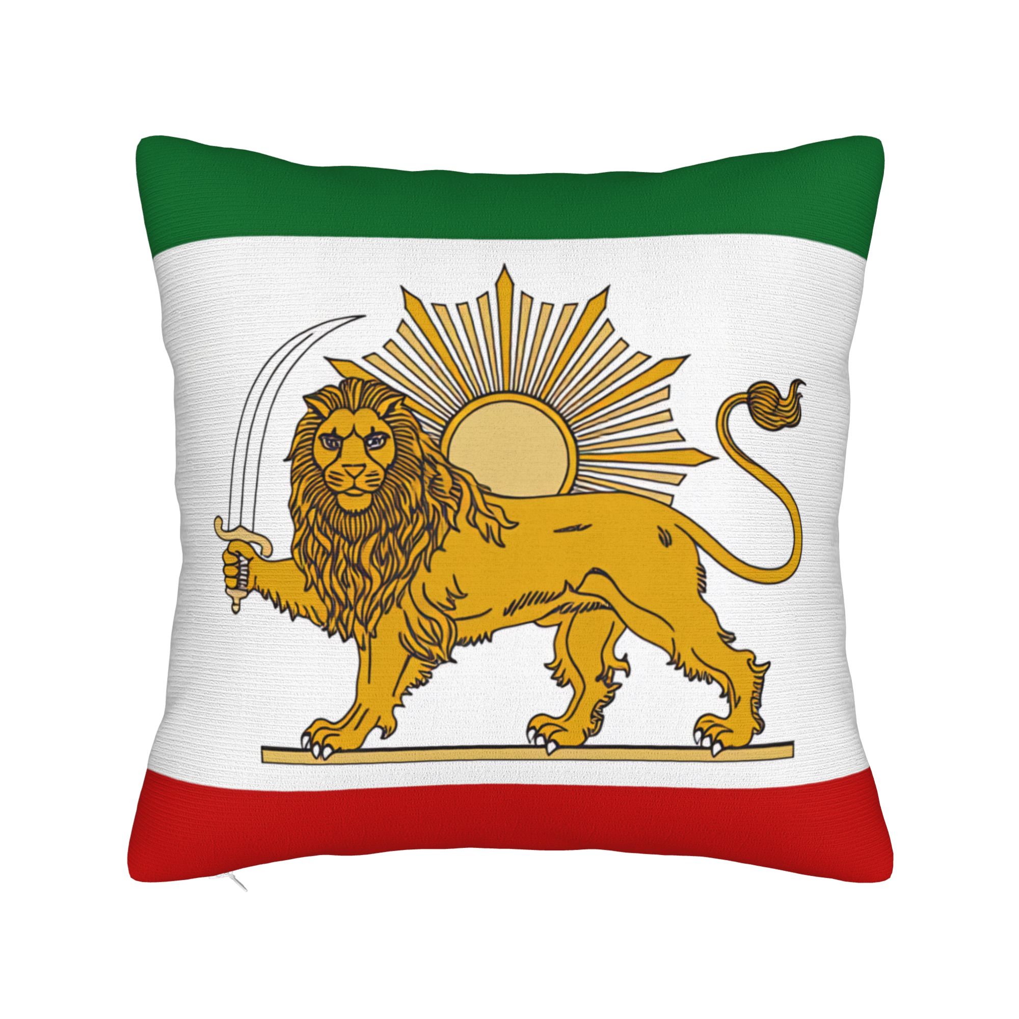 Home Decor Png - Flag Of Iran (3) png-1-36808504462415243 Pillow