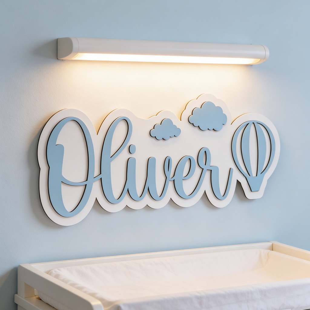 Home Decor Wall Art - Personalized Custom Wooden Name Plaques |