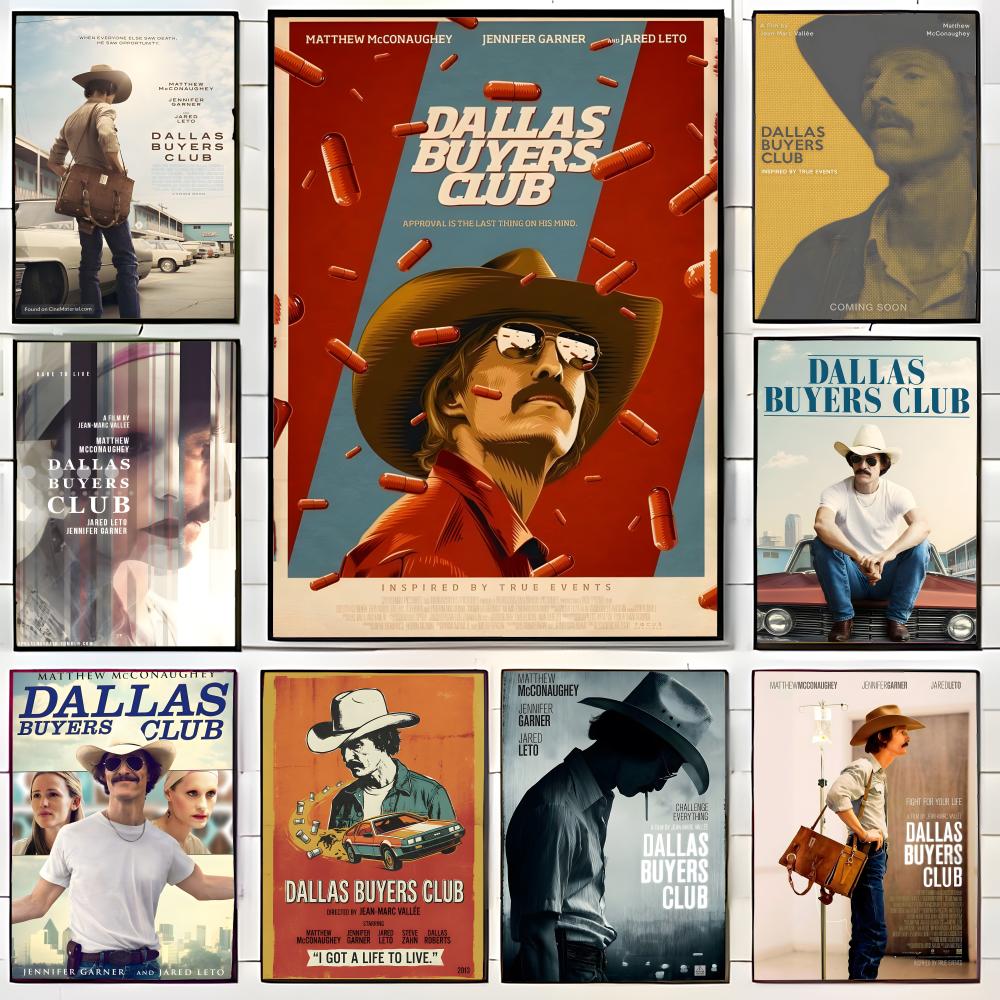 Home Decor Dallas - Dallas Buyers Club Poster Wall Art