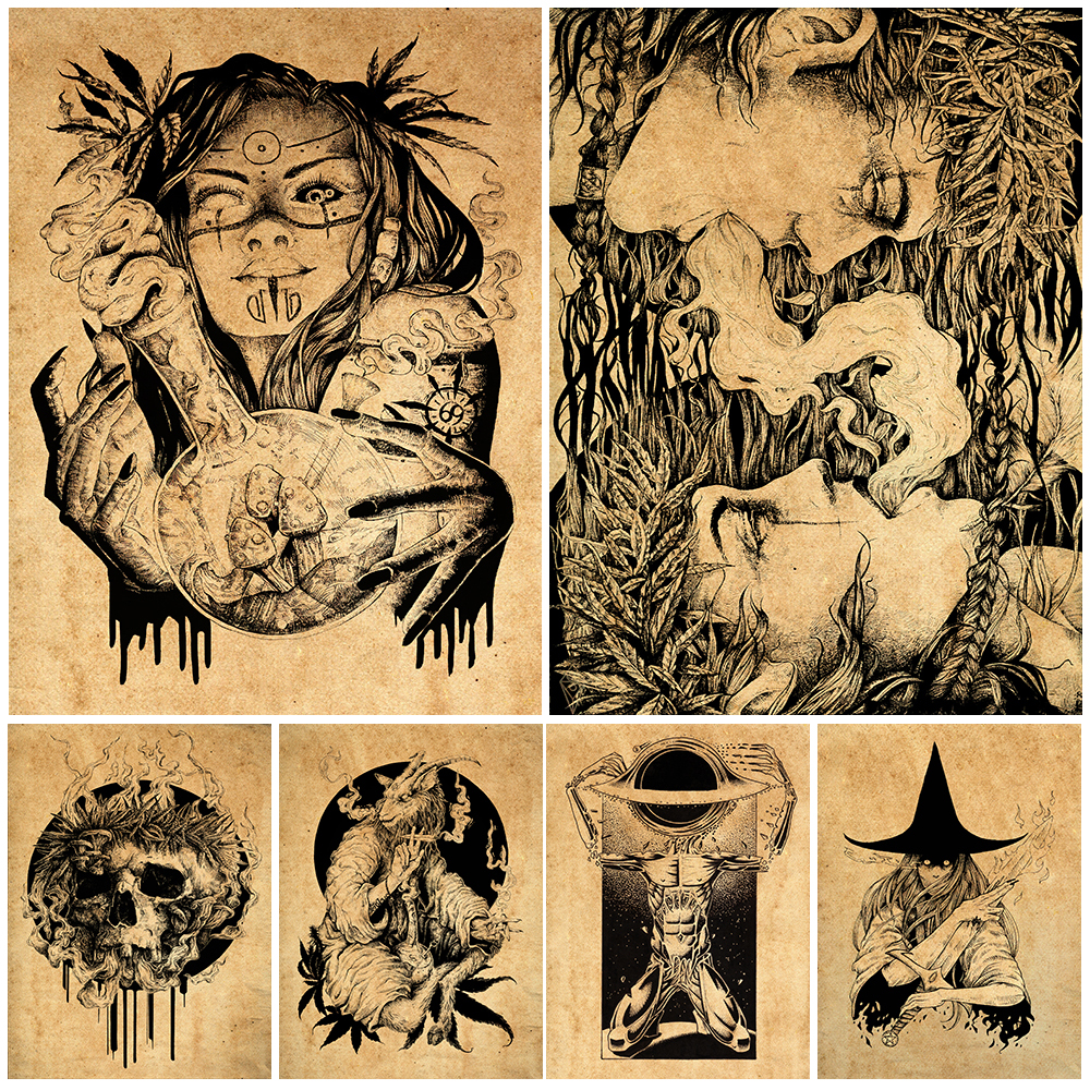 Home Decor Exchange - Potion Witch Soul Exchange Wall Art