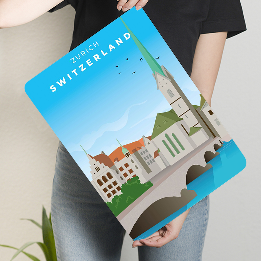 Zurich Switzerland Cityscape M - Home Decor Zurich のレビューと価格