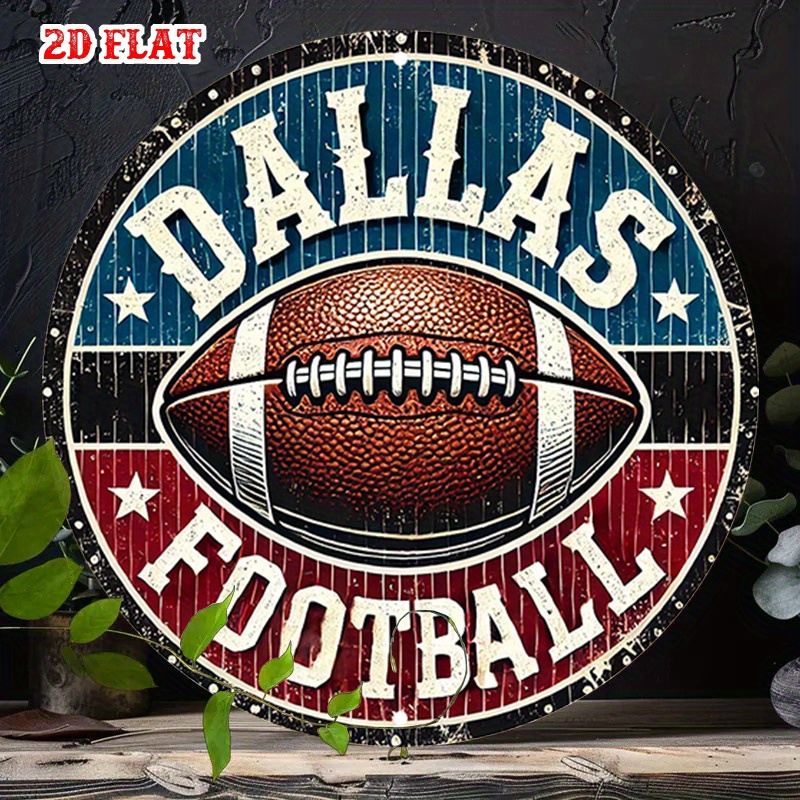 2D Flat, 1pc Dallas Football R - Home Decor Dallas のレビューと価格