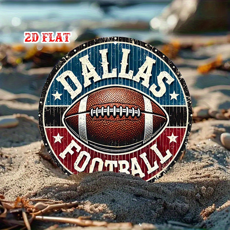 2D Flat, 1pc Dallas Football R - Home Decor Dallas のレビューと価格