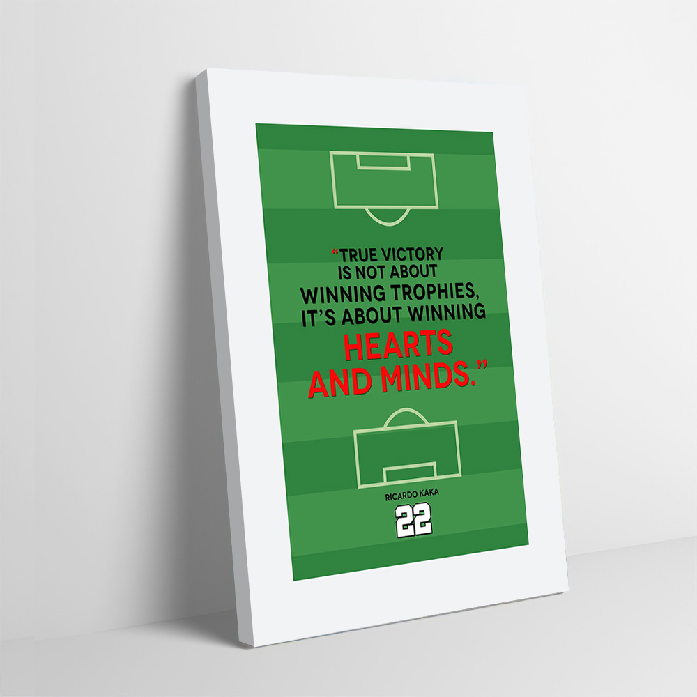 Ricardo Kaka Quote on Soccer F - Home Decor Quotes On Wall のレビューと価格
