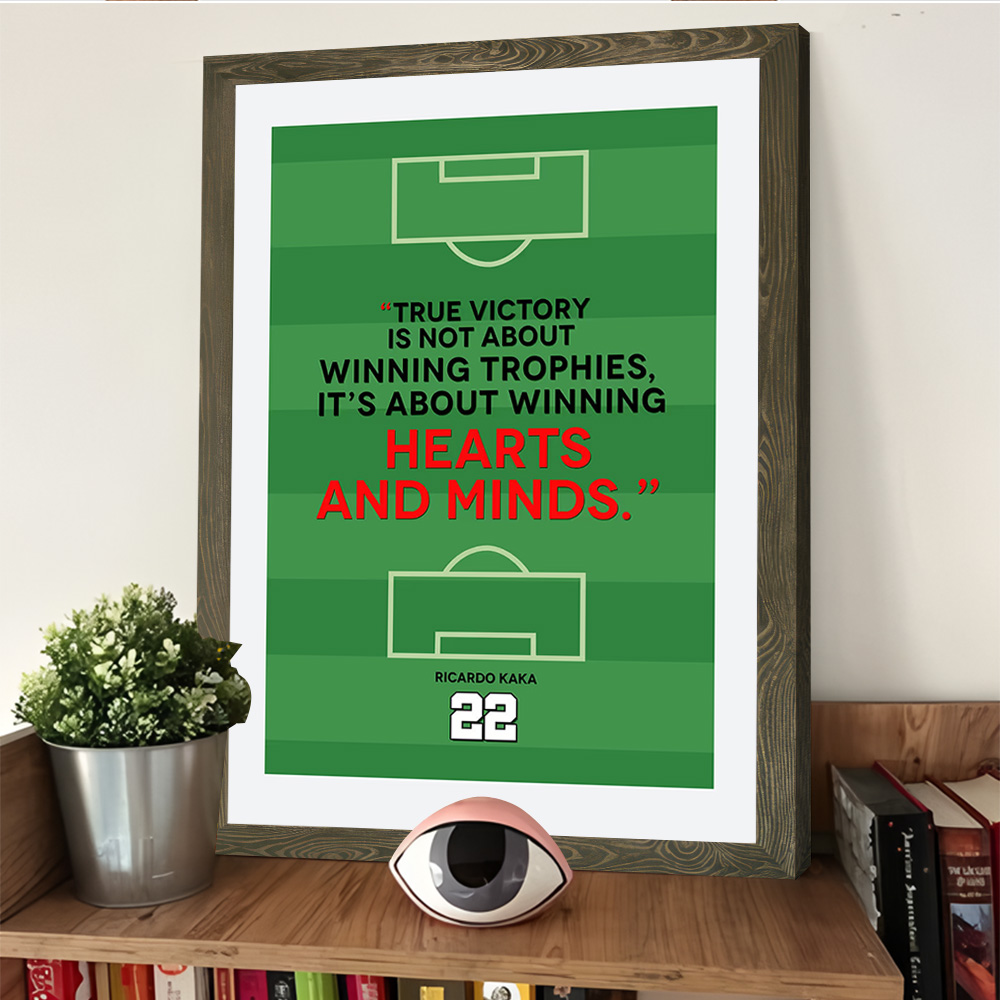 Ricardo Kaka Quote on Soccer F - Home Decor Quotes On Wall のレビューと価格