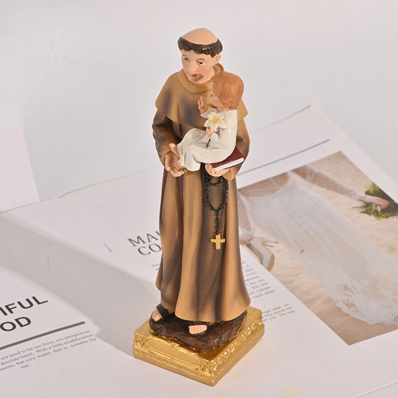 1PC Saint Antonio Statue Icon  - Home Decor Quirky のレビューと価格