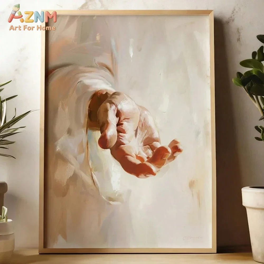 AZNM Christian Jesus Reaching  - Home Decor Jesus のレビューと価格