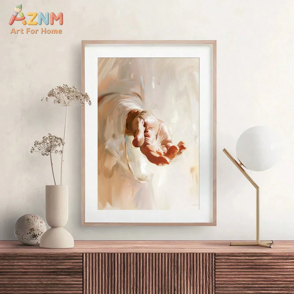 AZNM Christian Jesus Reaching  - Home Decor Jesus のレビューと価格