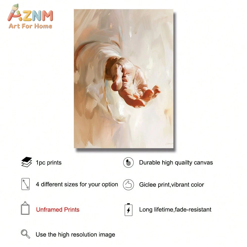 AZNM Christian Jesus Reaching  - Home Decor Jesus のレビューと価格
