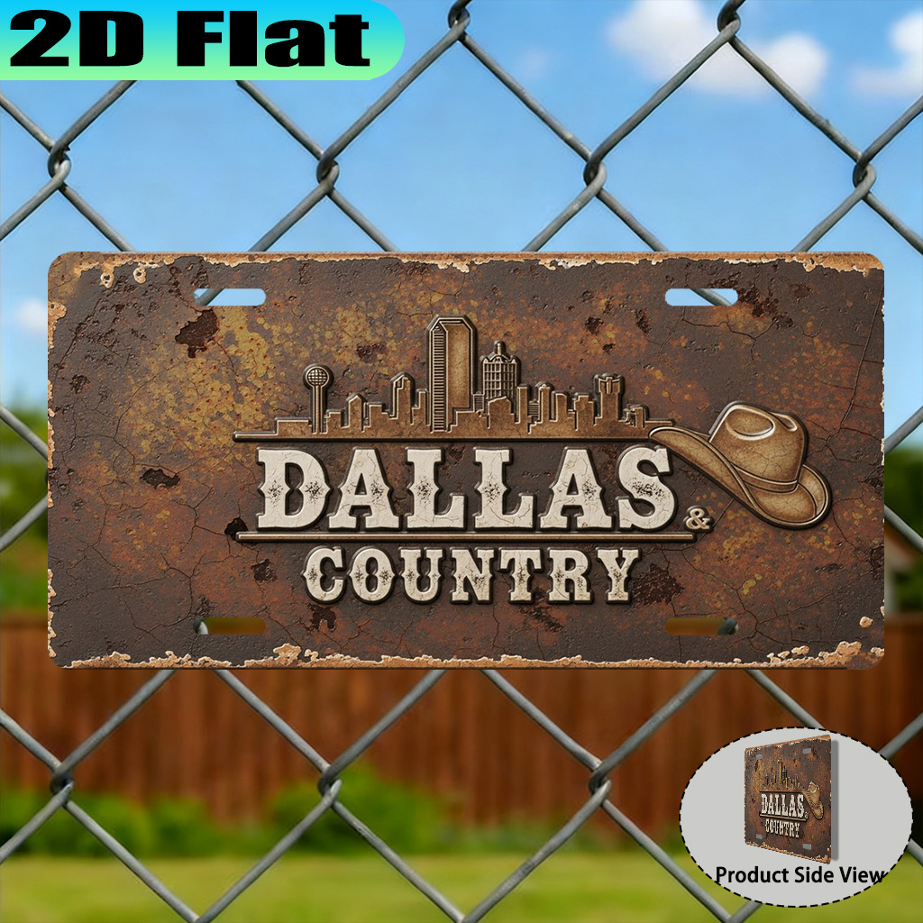 2D Flat Dallas & Country Cowbo - Home Decor Dallas のレビューと価格