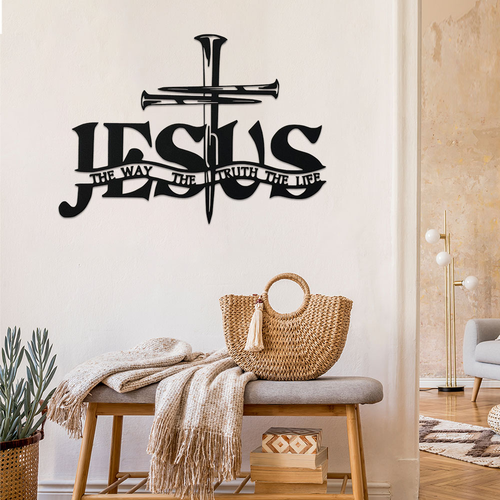 1Pc Jesus & Praying Hands Meta - Home Decor Jesus のレビューと価格