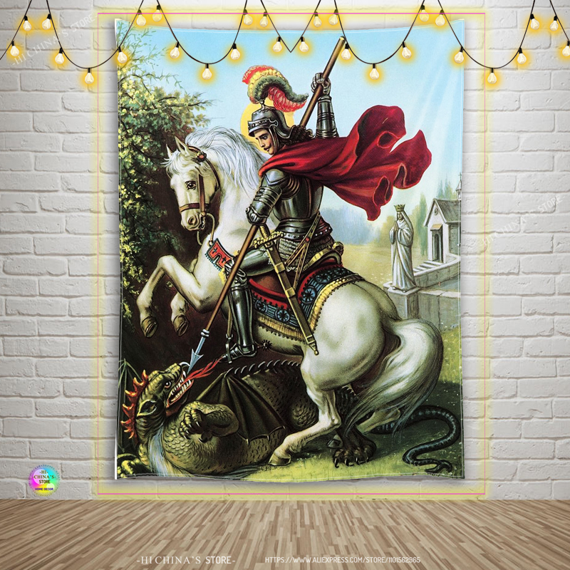Jesus  Virgin Mary Tapestry Ho - Home Decor Jesus のレビューと価格