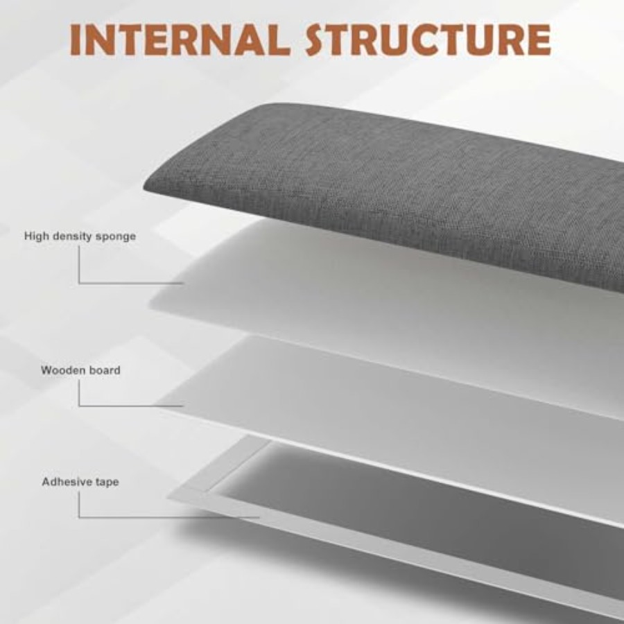 Upholstered Wall Mounted Headb - X Home Decor のレビューと価格