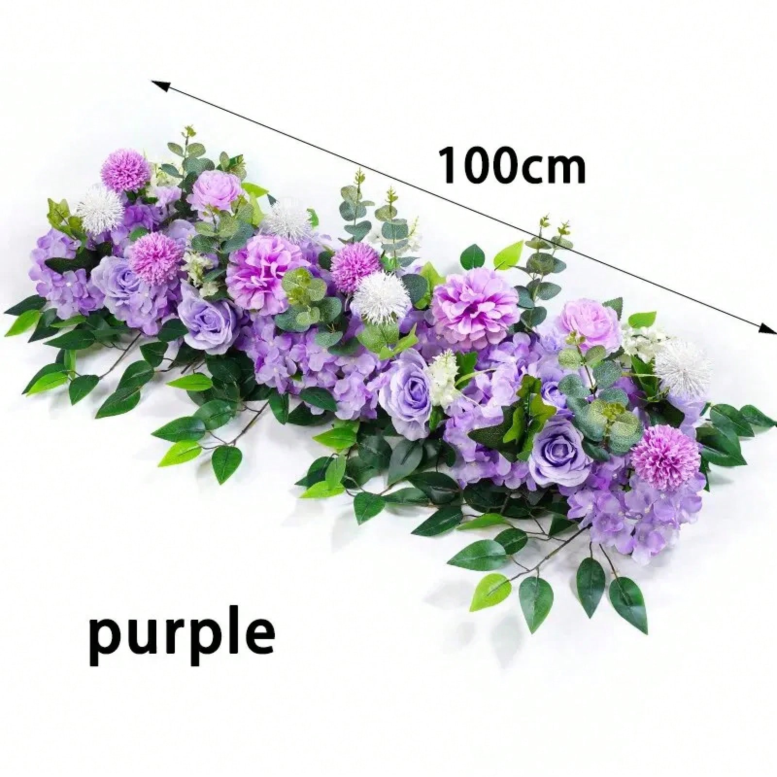 Rose Vine Flowers Wall Wedding - Home Decor Garland のレビューと価格