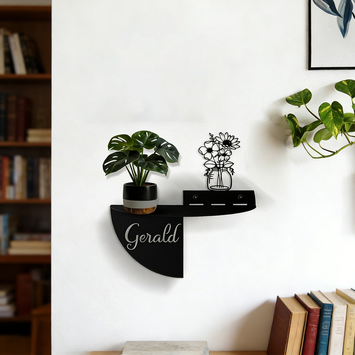 Custom Name Rural style flower - Home Decor Wall Art のレビューと価格