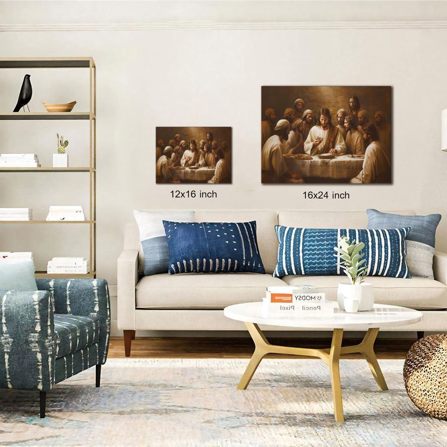 Jesus Canvas Wall Art, Last Su - Home Decor Jesus のレビューと価格