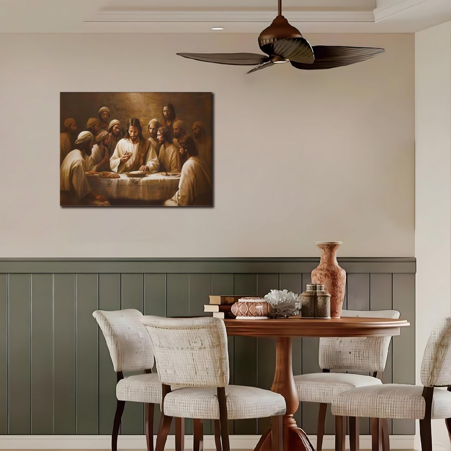 Jesus Canvas Wall Art, Last Su - Home Decor Jesus のレビューと価格