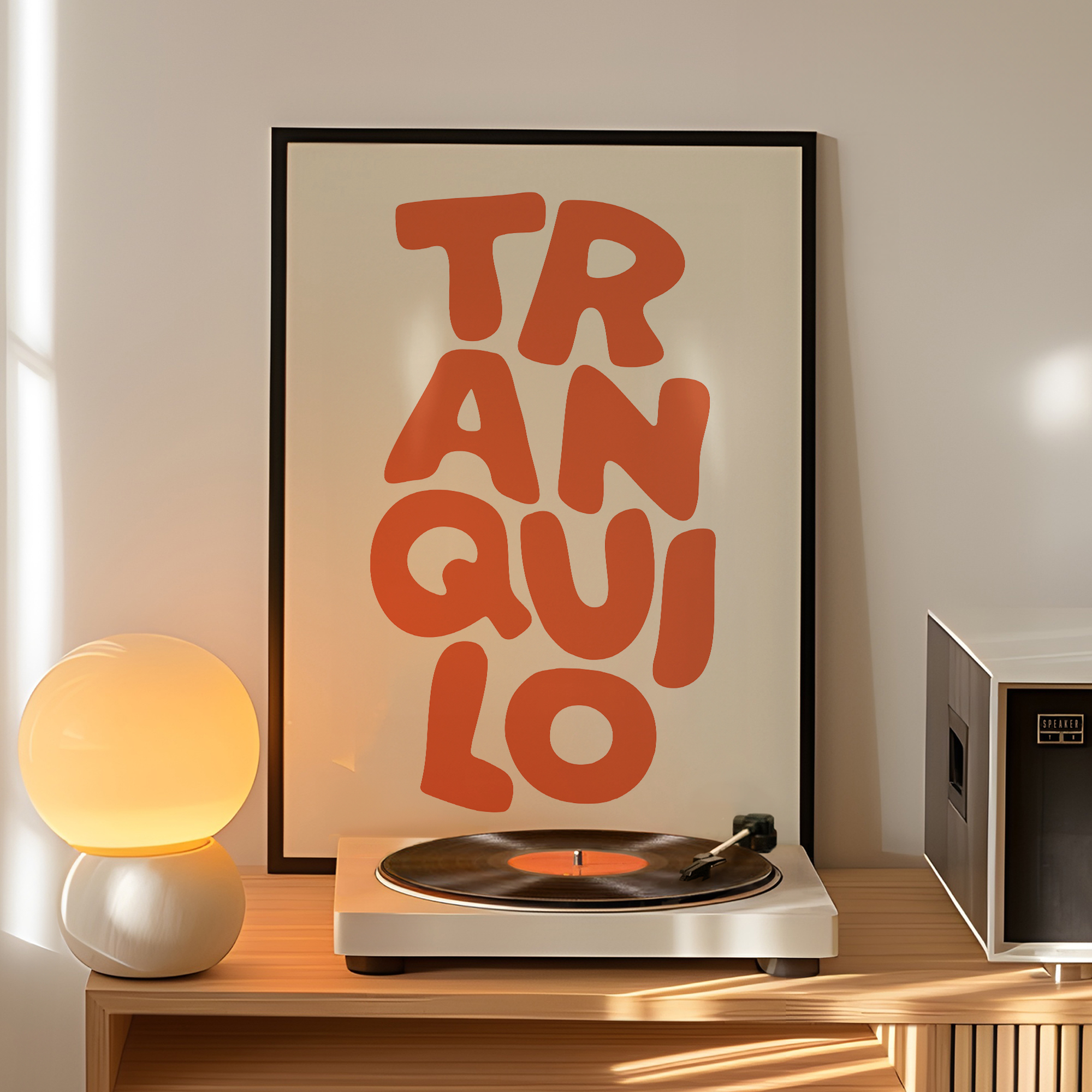 Boho Tranquilo Orange Cream Re - Home Decor Orange のレビューと価格