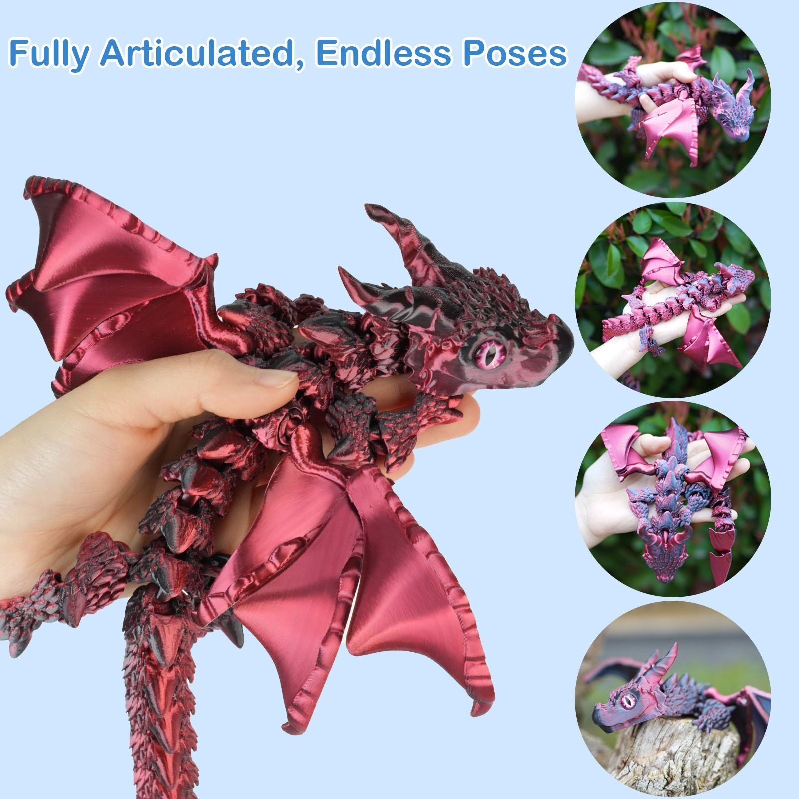 3Dprinted 39.5cm（15.55 in） mov - Home Decor Exchange のレビューと価格