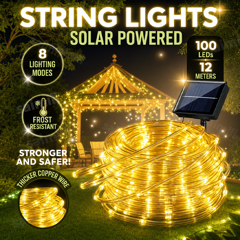 LED String Lights Garden Outdo - Home Decor Garland のレビューと価格