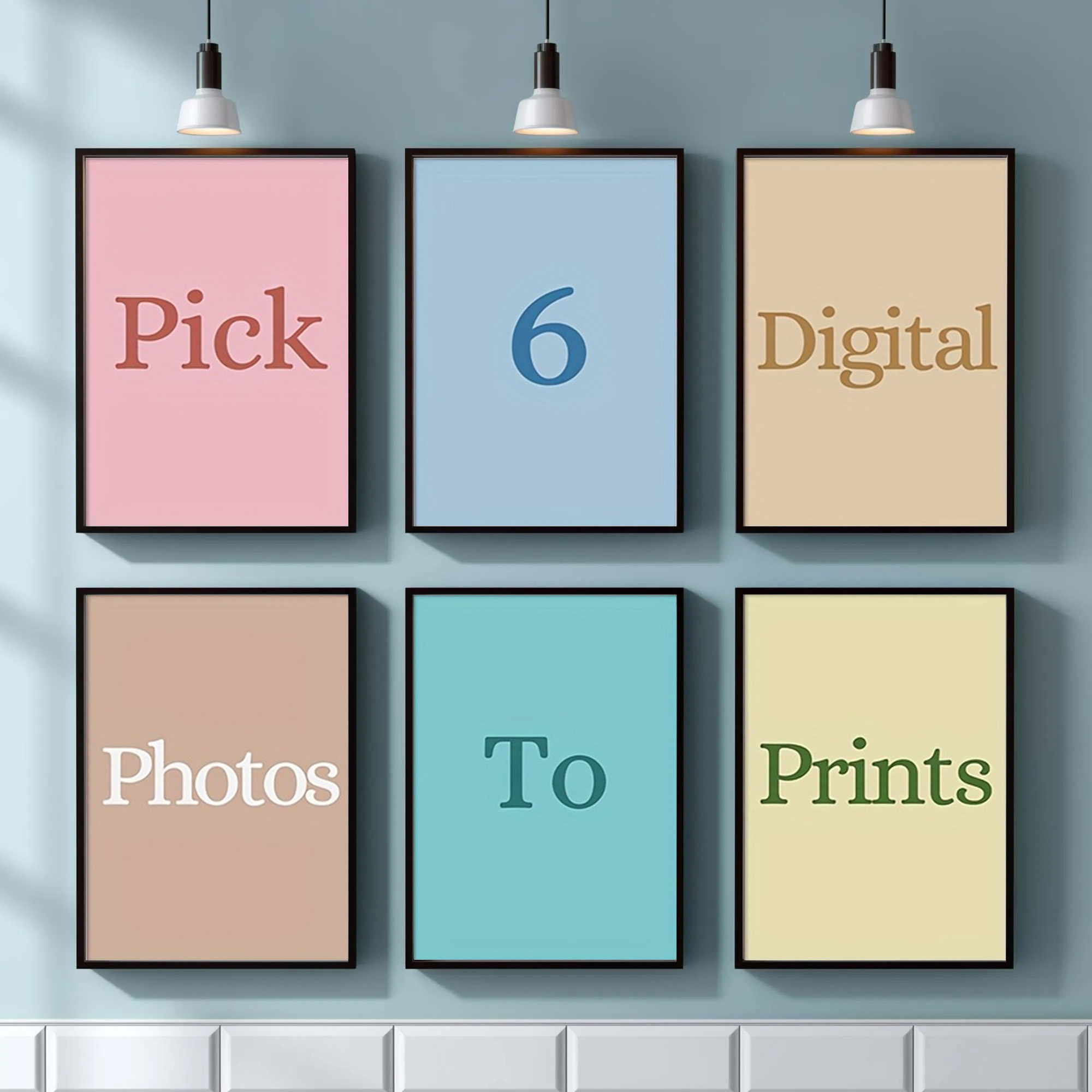 4/5/6pcs Custom Canvas Printin - Home Decor Foto のレビューと価格