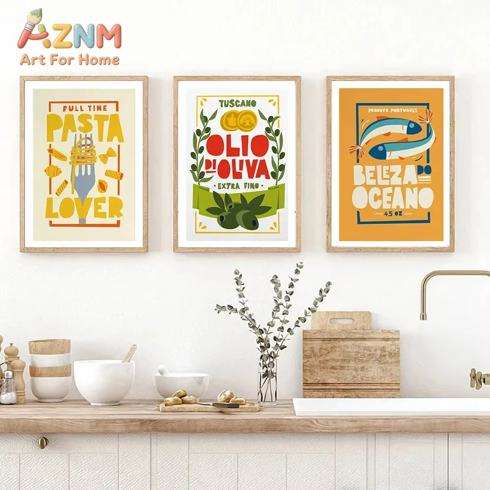 Beans on Toast Cartoon Canvas  - Home Decor Quotes On Wall のレビューと価格