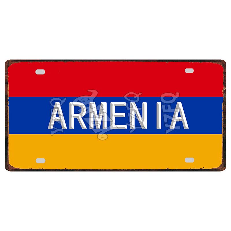 【YZFQ 】30X15CM  Metal Signs  Z - Home Decor Zurich のレビューと価格