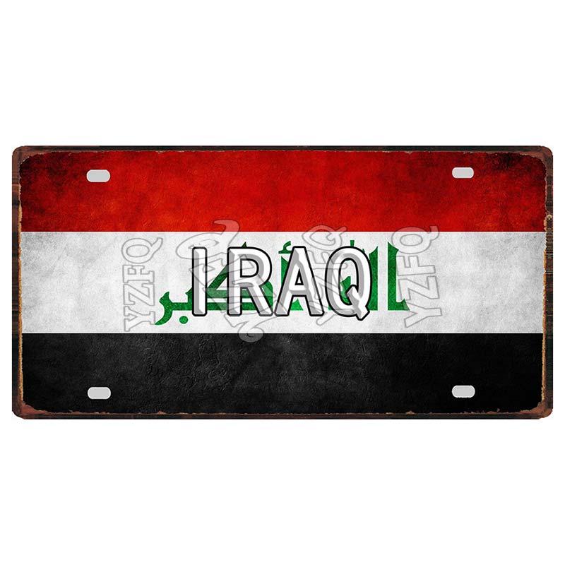 【YZFQ 】30X15CM  Metal Signs  Z - Home Decor Zurich のレビューと価格