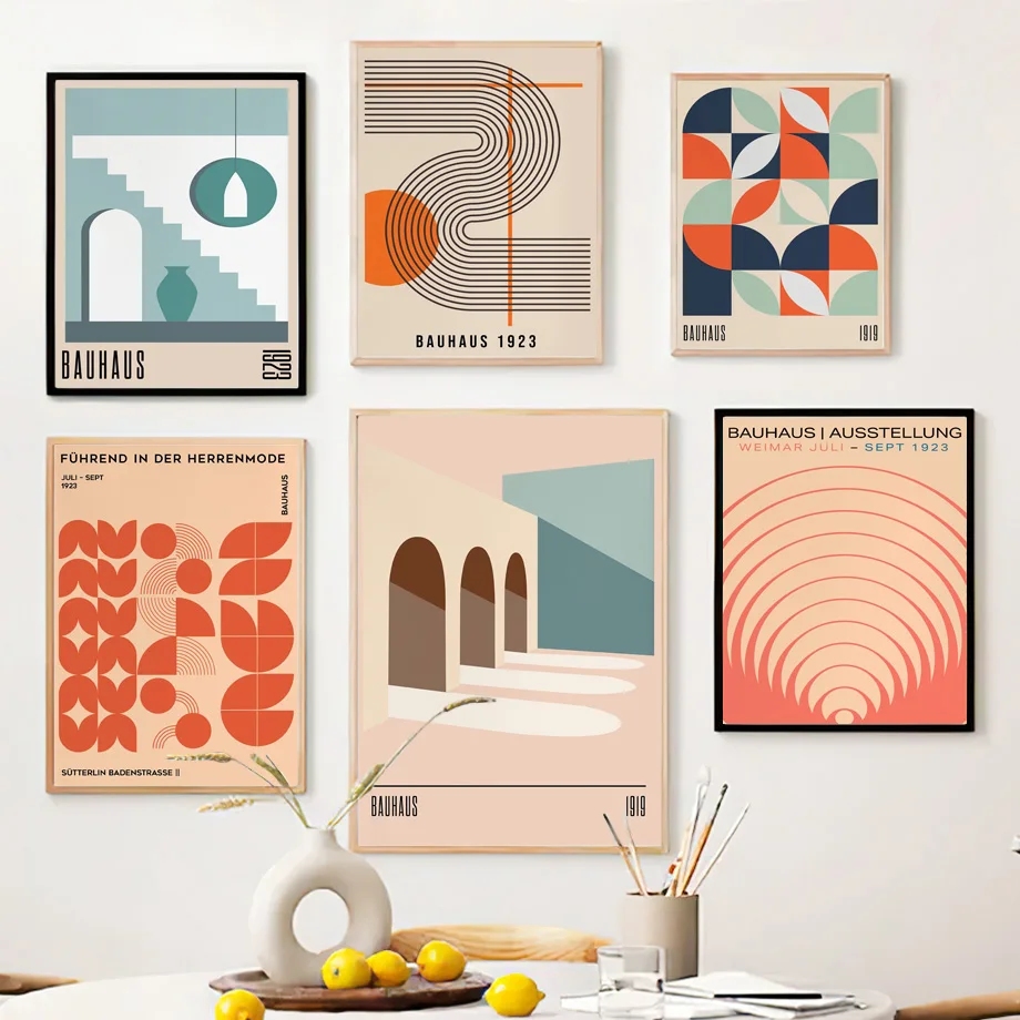 Bauhaus Expo Canvas Wall Art - - Home Decor Expo のレビューと価格