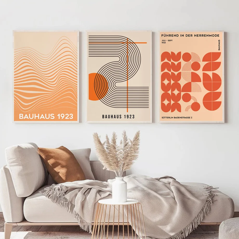 Bauhaus Expo Canvas Wall Art - - Home Decor Expo のレビューと価格