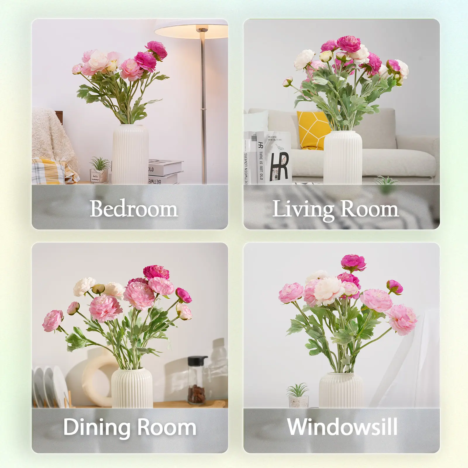 Peony Bouquet — 20 Stems (≈60  - Home Decor Garland のレビューと価格