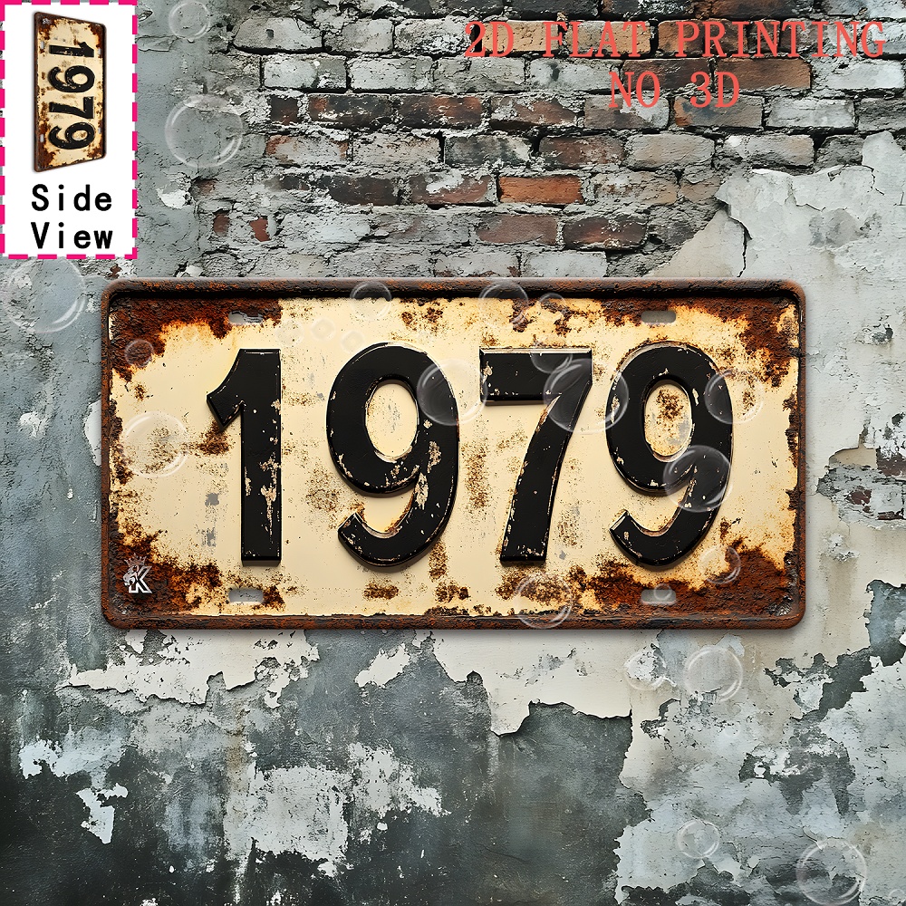 2D Flat,, Decorative Sign, 1pc - X Home Decor のレビューと価格