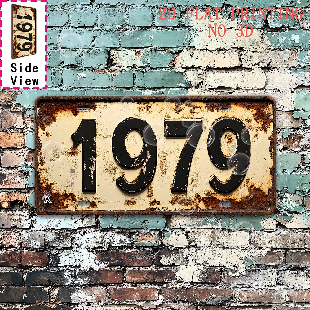 2D Flat,, Decorative Sign, 1pc - X Home Decor のレビューと価格