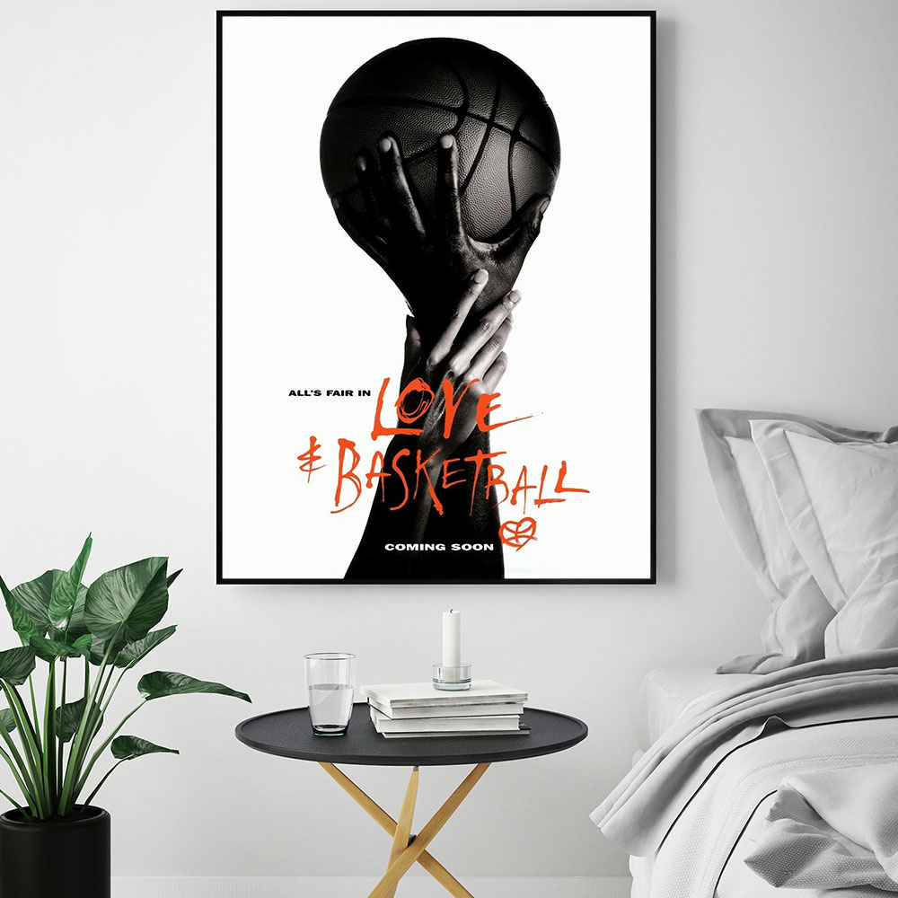 Sports Love Basketball Canvas  - Home Decor Quotes On Wall のレビューと価格