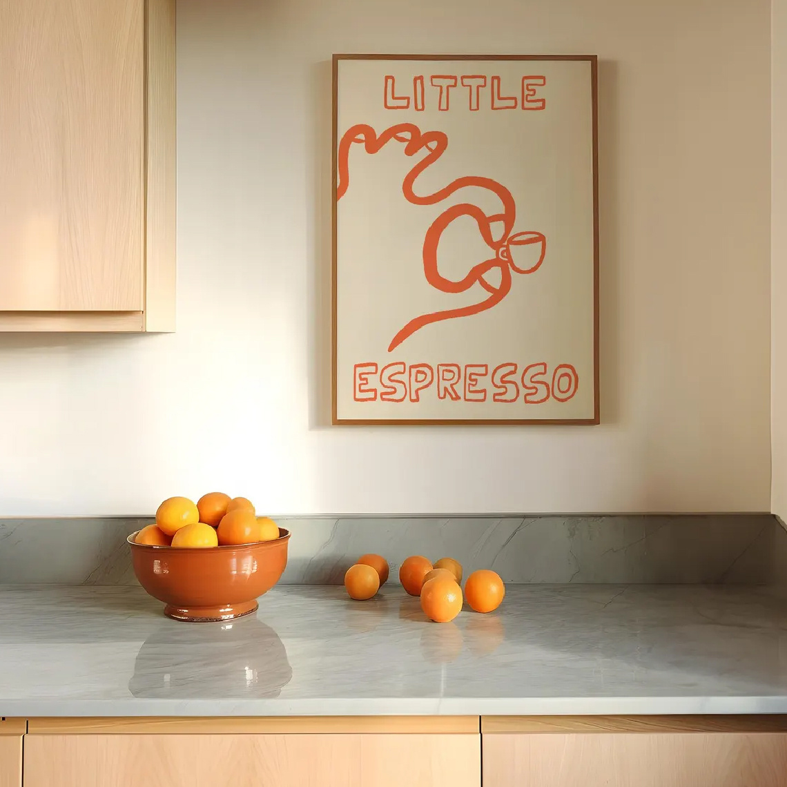 1/3pcs Italian Coffee Canvas P - Home Decor Orange のレビューと価格