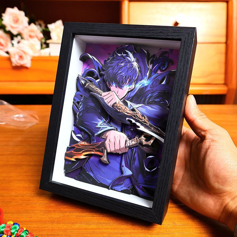 Solo Leveling Anime Figure 3D  - Home Decor Niche のレビューと価格