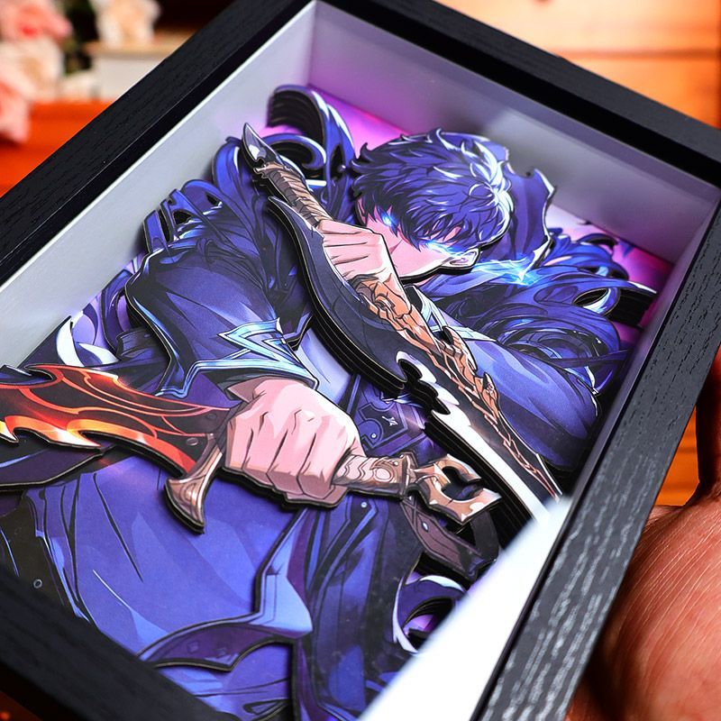 Solo Leveling Anime Figure 3D  - Home Decor Niche のレビューと価格