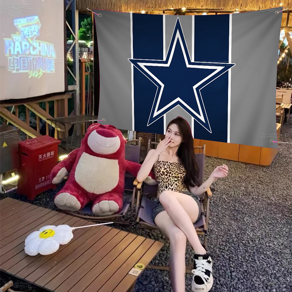 Dallas C-Cowboys LOGO Colorful - Home Decor Dallas のレビューと価格