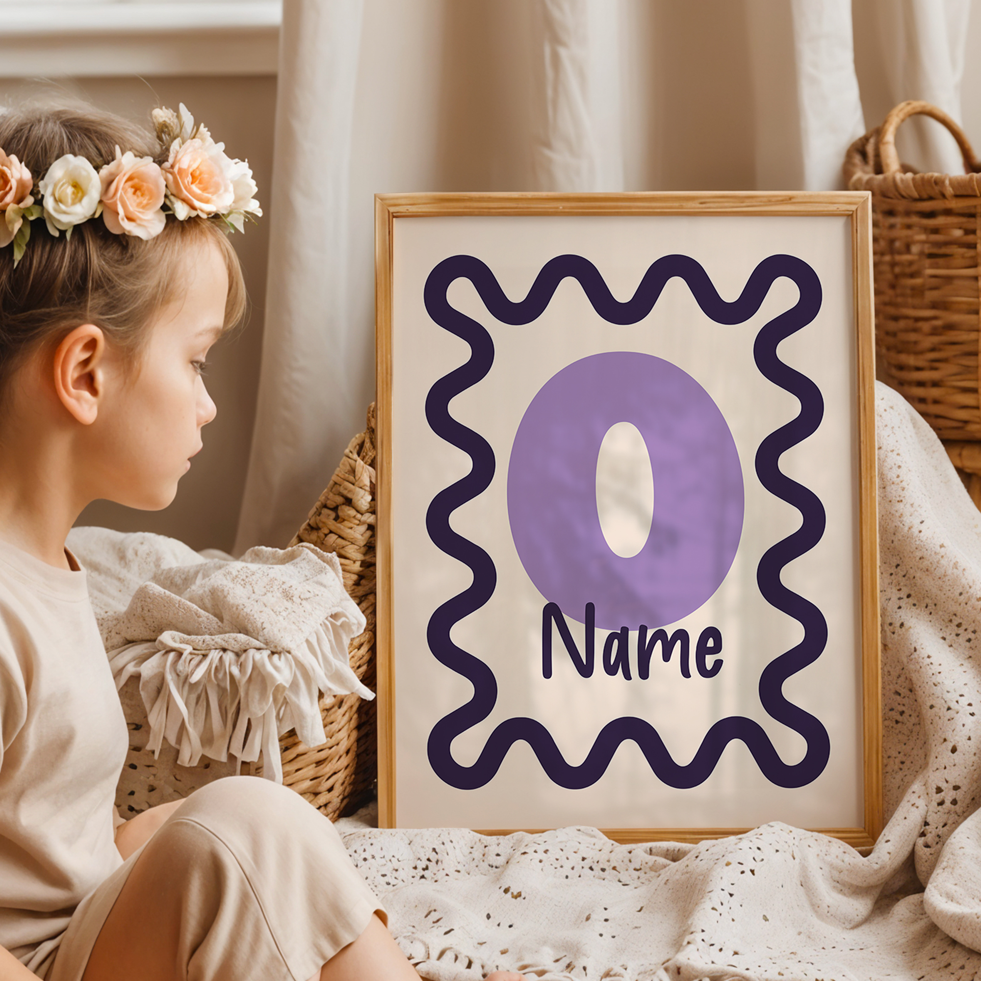 Personalized Custom Name Carto - Home Decor Foto のレビューと価格