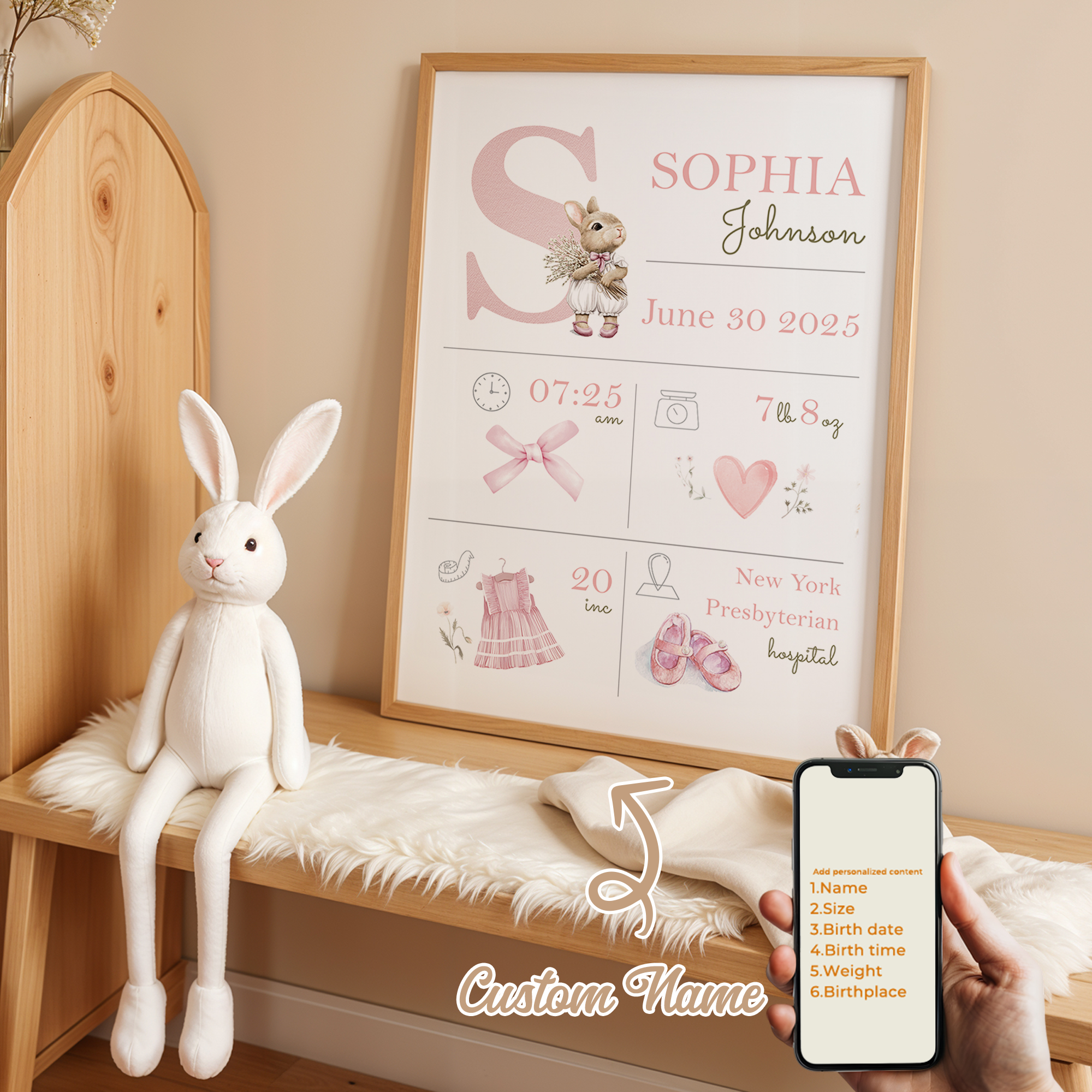 Personalized Custom Name Carto - Home Decor Foto のレビューと価格