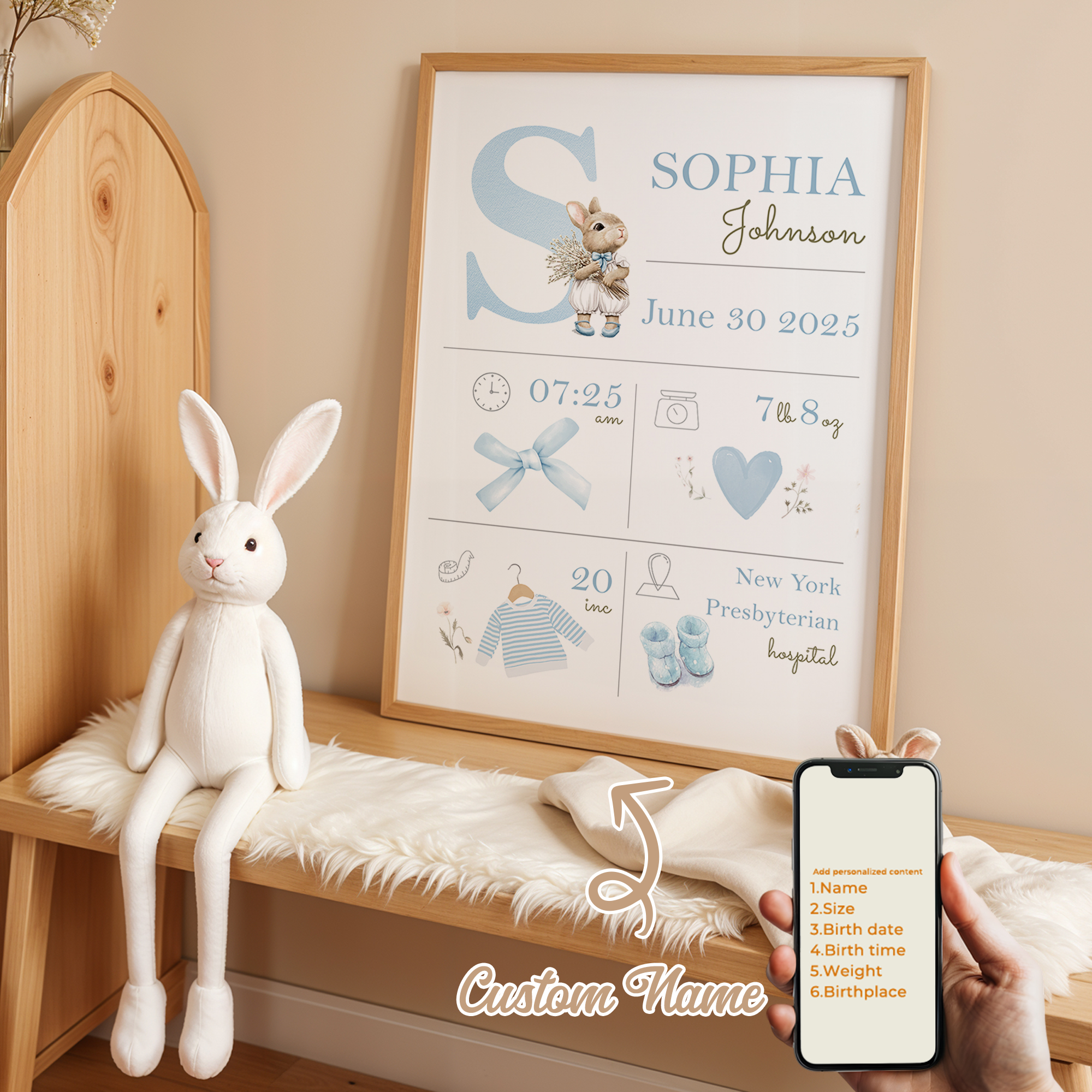 Personalized Custom Name Carto - Home Decor Foto のレビューと価格