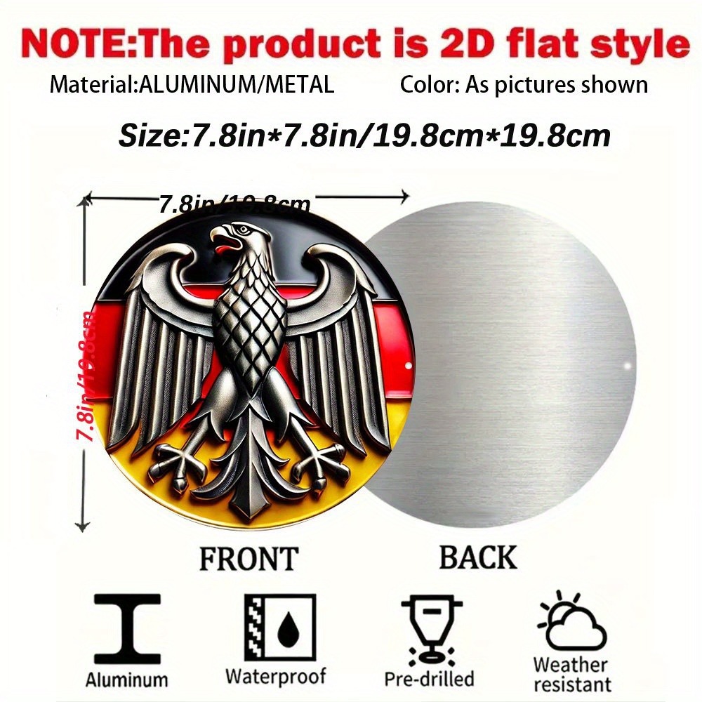 VICTRIX German Eagle Crest Wal - Germany Home Decor のレビューと価格