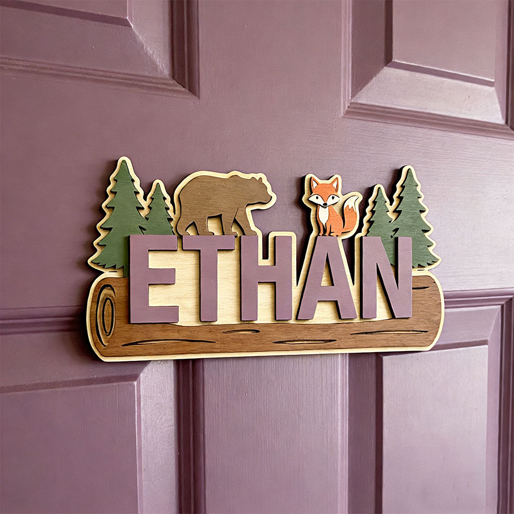 Woodland Forest Animal Persona - Home Decor Wall Art のレビューと価格