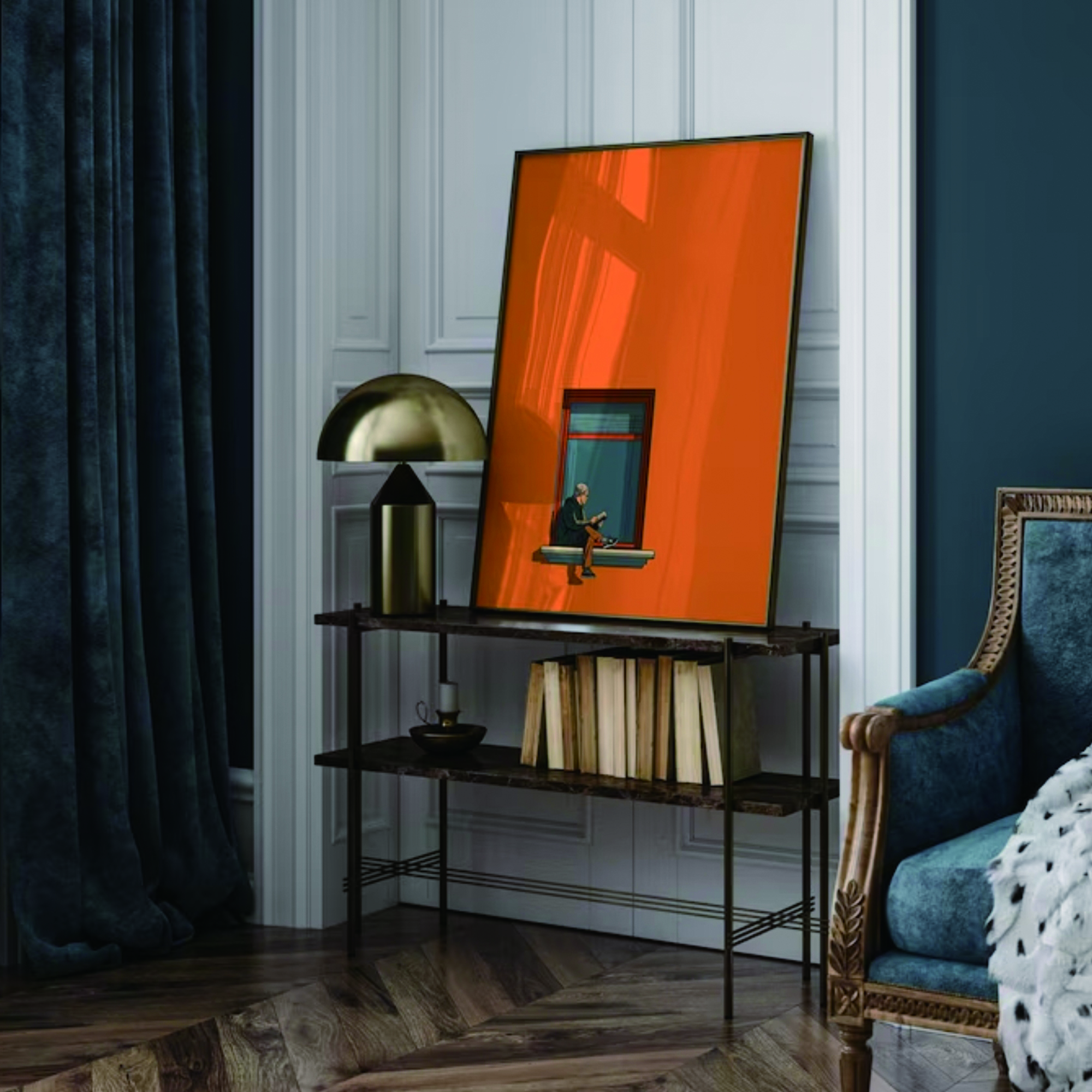 Orange Minimalist Dopamine War - Home Decor Orange のレビューと価格