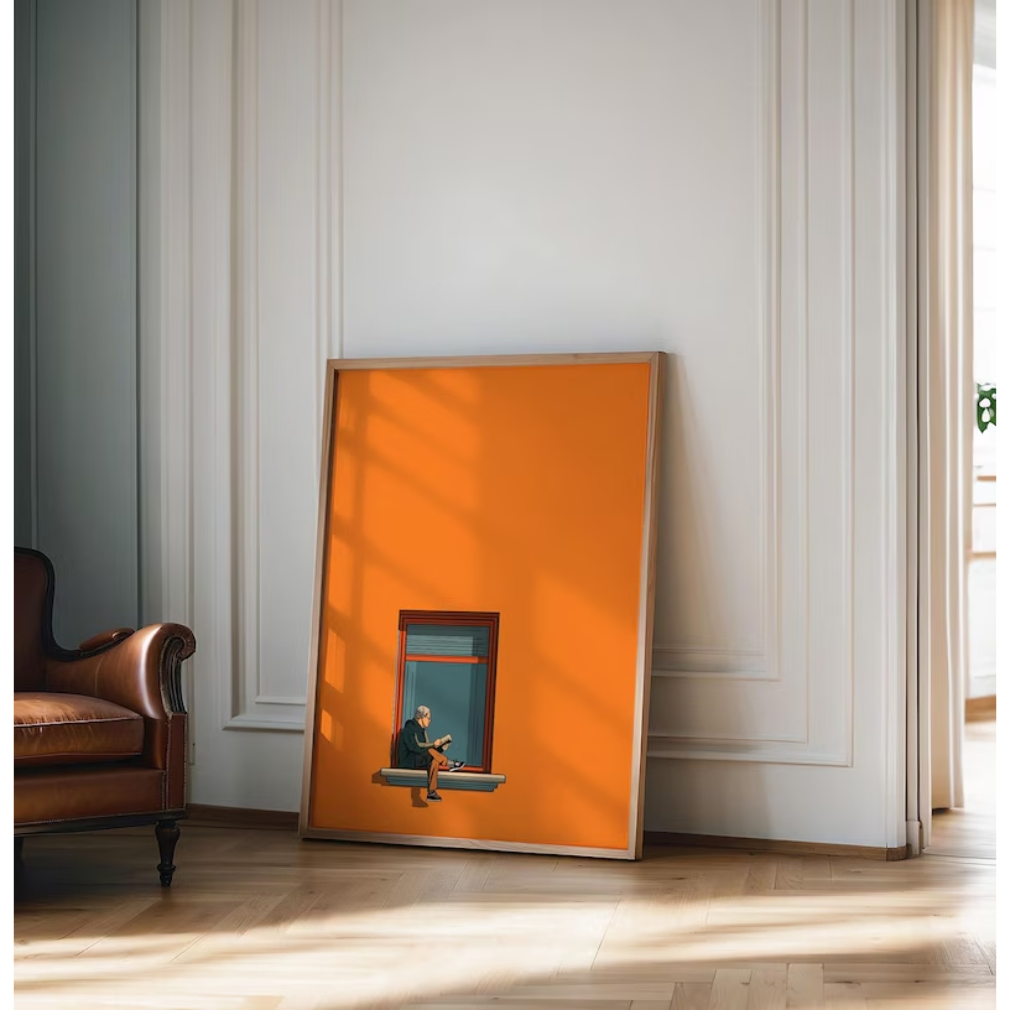 Orange Minimalist Dopamine War - Home Decor Orange のレビューと価格