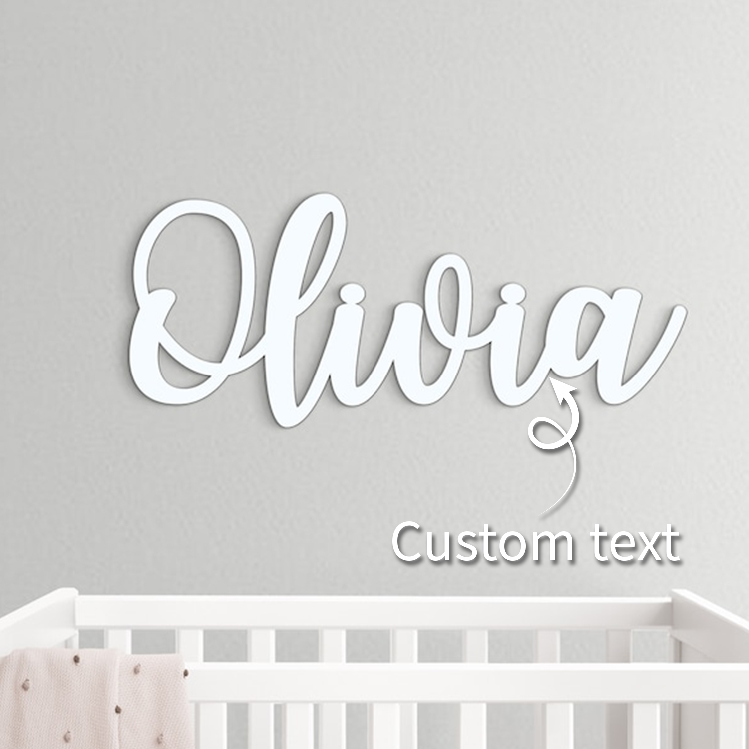 1pc Custom Wooden Name Sign,Cu - Home Decor Wall Art のレビューと価格