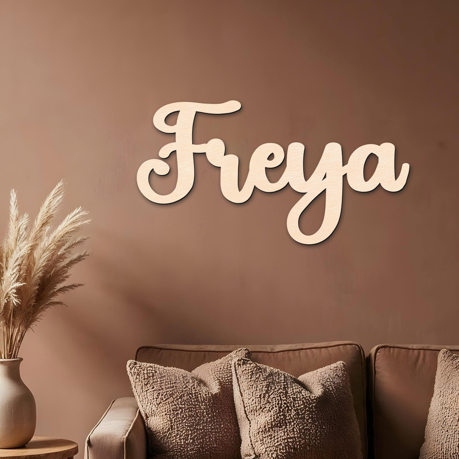 1pc Custom Wooden Name Sign,Cu - Home Decor Wall Art のレビューと価格