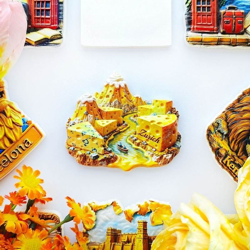 Zurich Cheese Fridge Magnet -  - Home Decor Zurich のレビューと価格